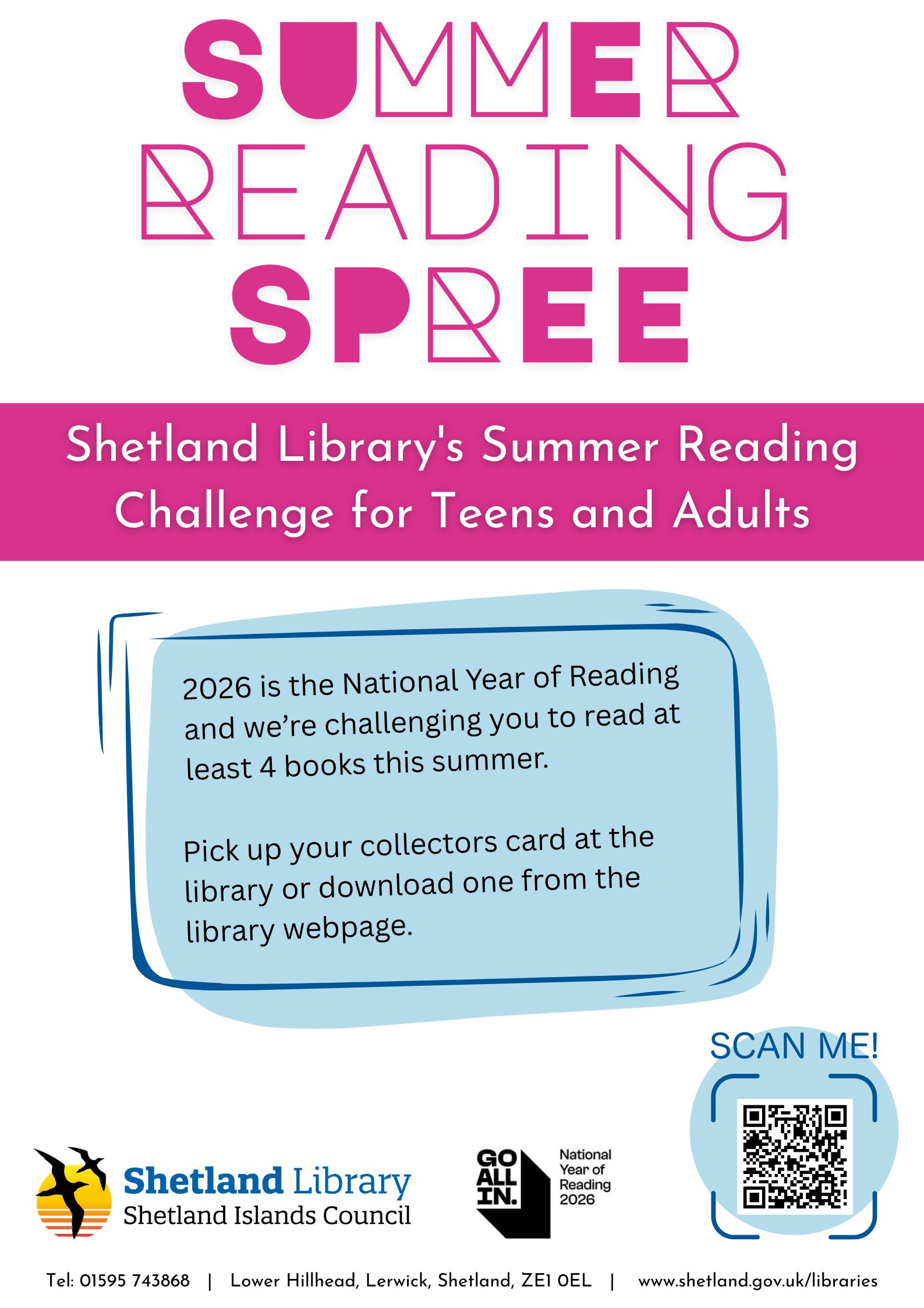 summer reading spree 2026
