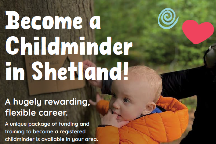 Become a childminder in shetland