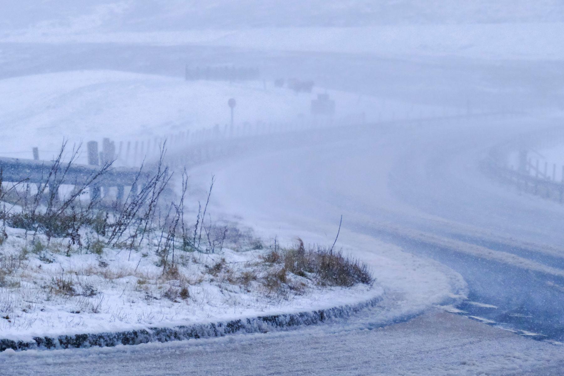 Black gaet junction in the snow - Jan 2026