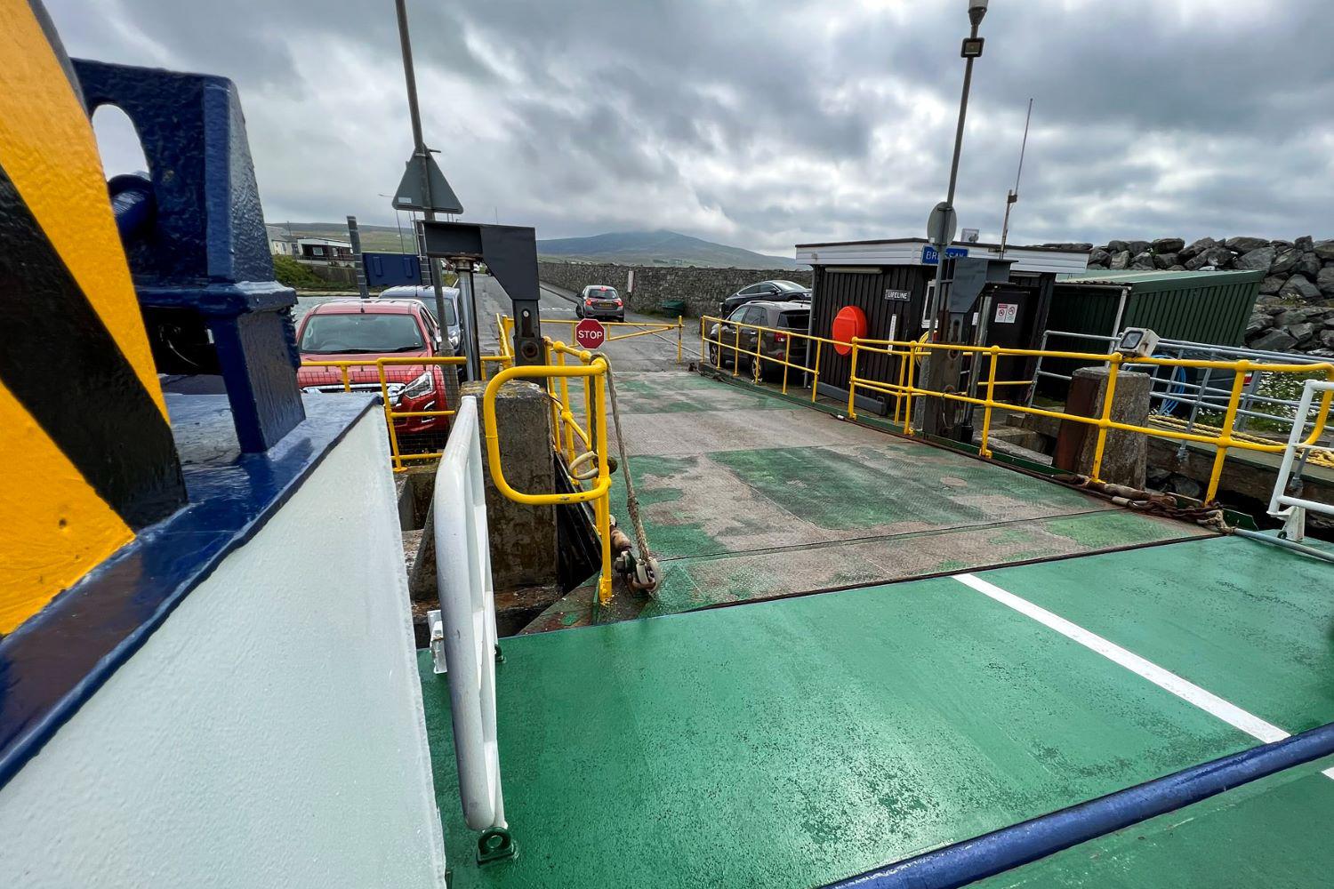 Bressay ferry linkspan. Credit: SIC