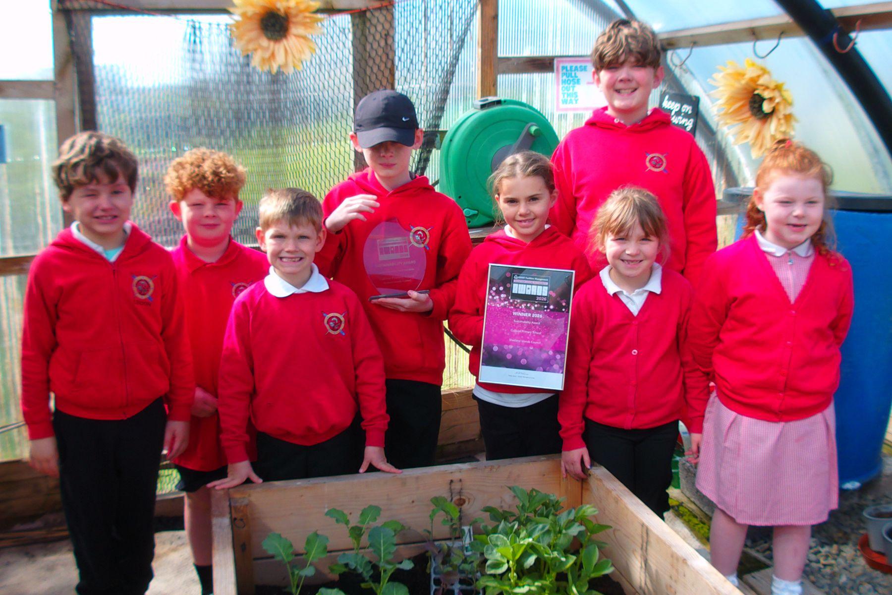 Cullivoe primary school sustainability award may 2026 sml