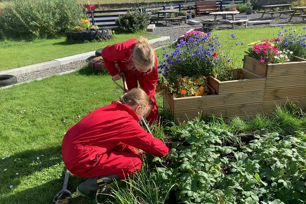 Cullivoe school outdoor rig sml