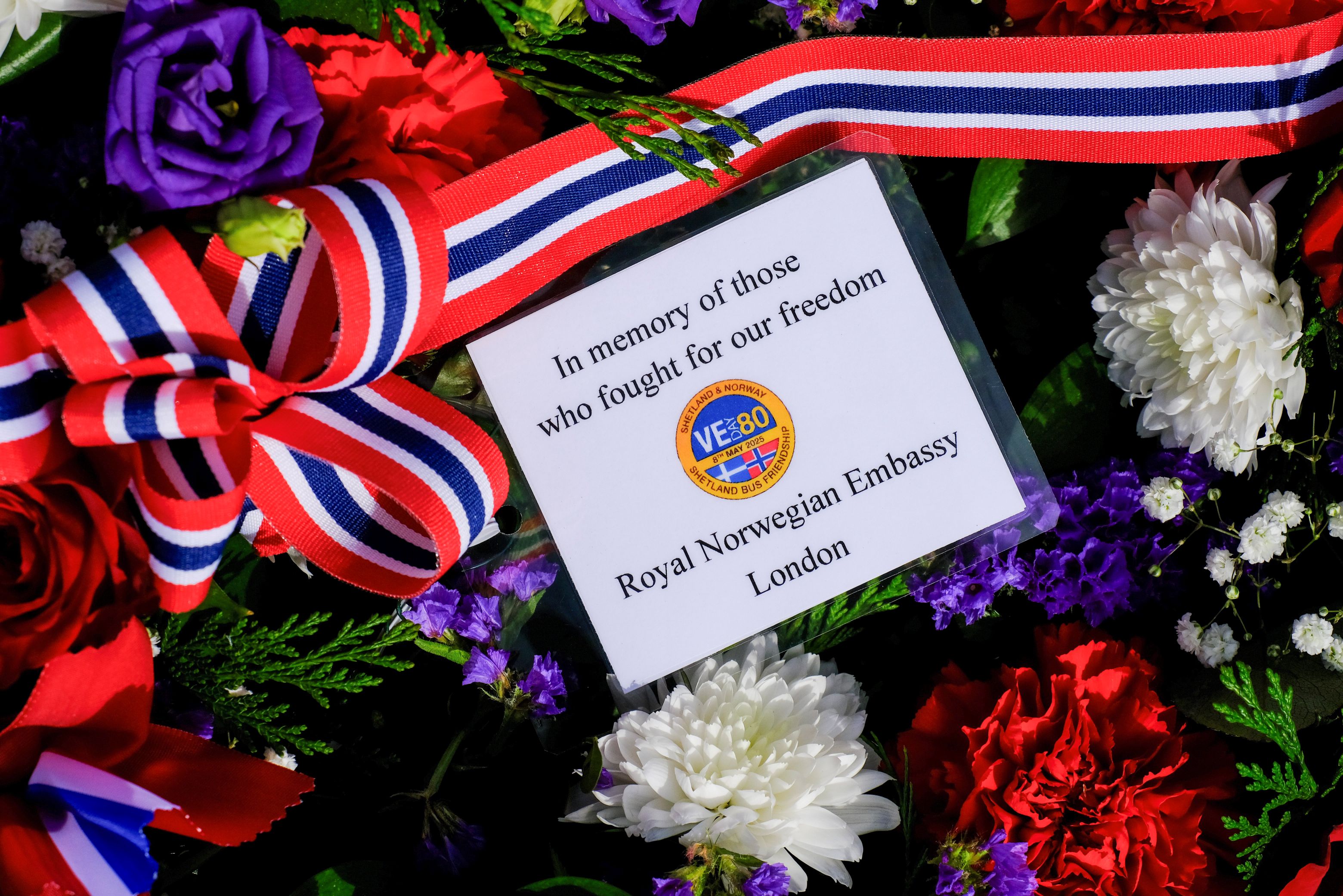 The norwegian embassy wreath
