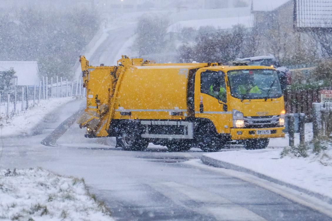 Essy kert in the snow