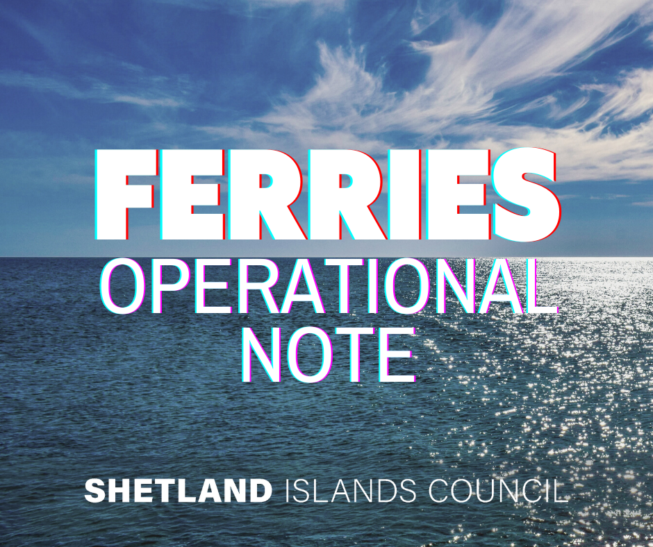 Ferry operational note