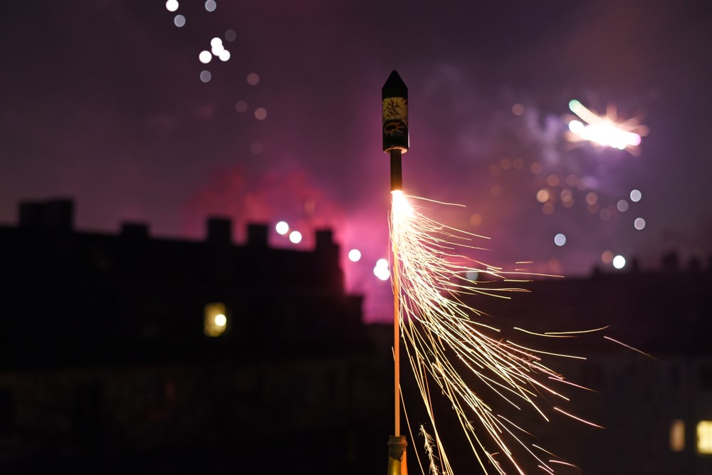 Firework rocket shutterstock