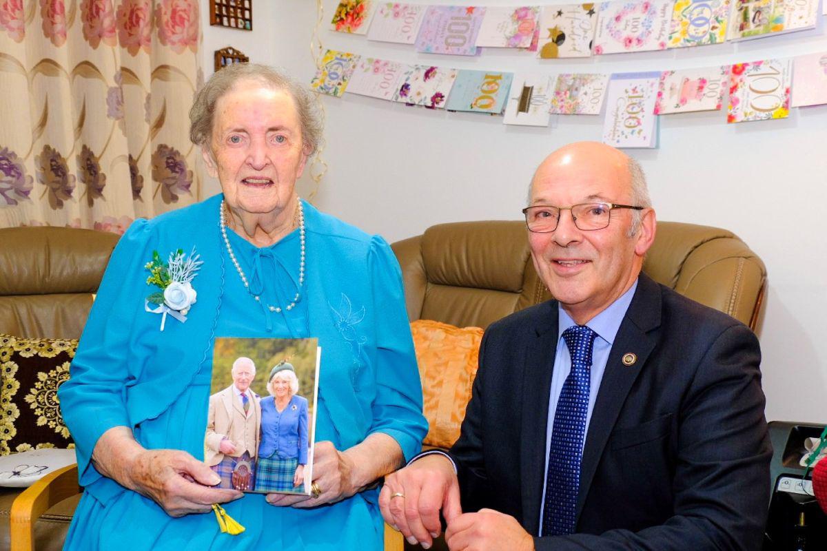 Joan Adamson 100th birthday