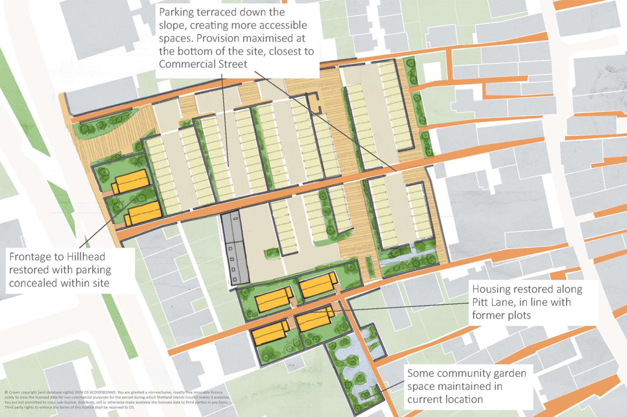 Lerwick lanes consultation option 02 os