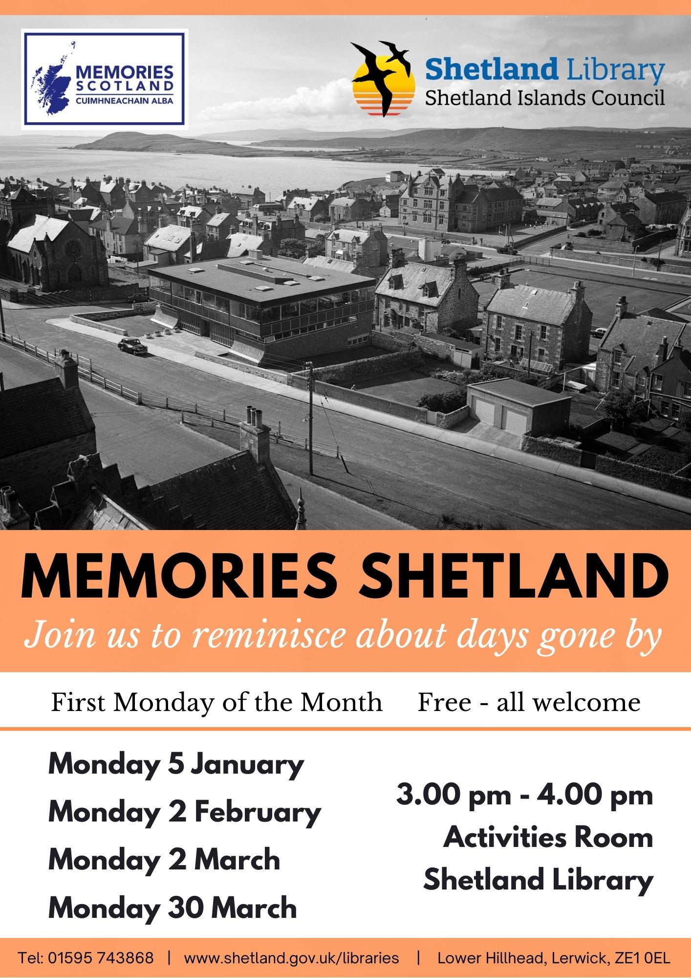 memories shetland Monday poster 2026