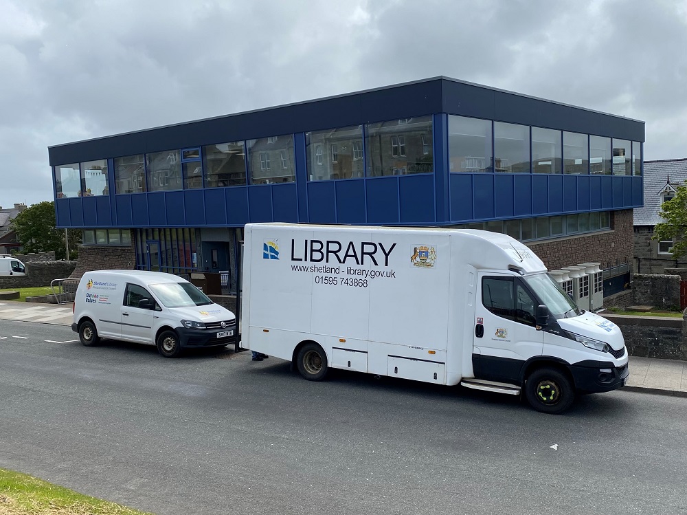Shetland Library, Mobile Library and Delivery Van