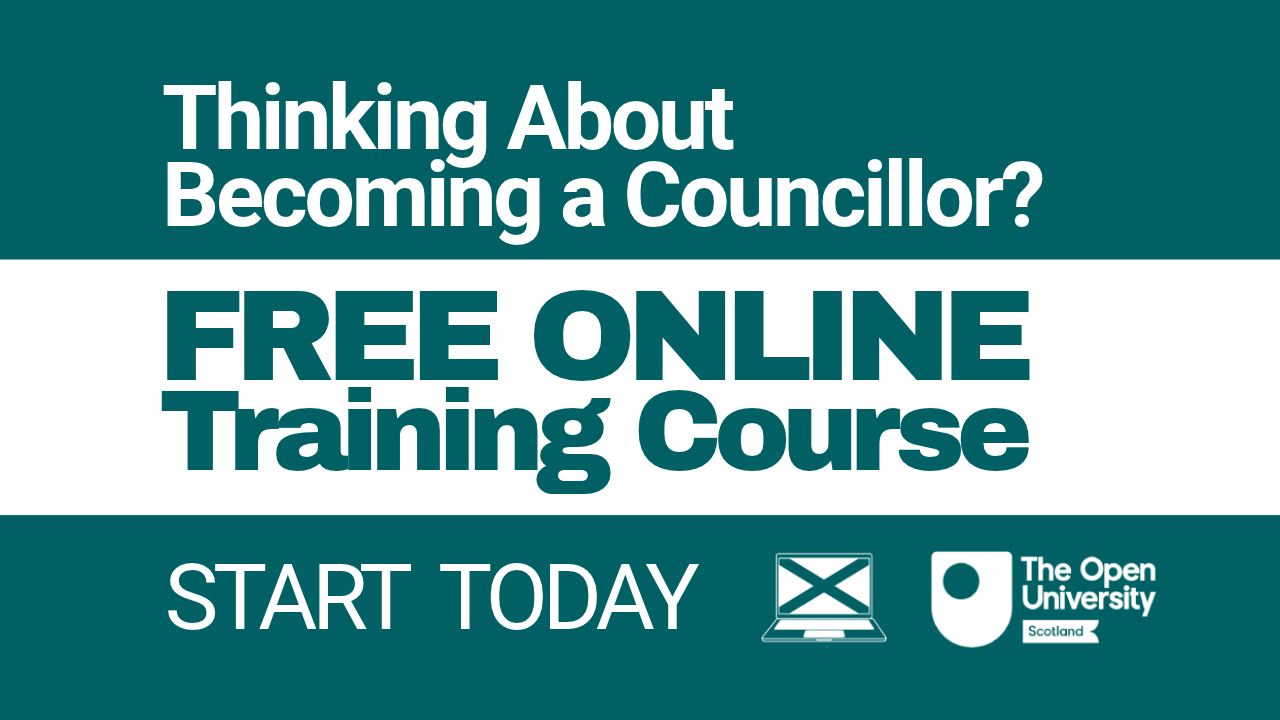 Thinking about becoming a Councillor? Free online training course with Open University