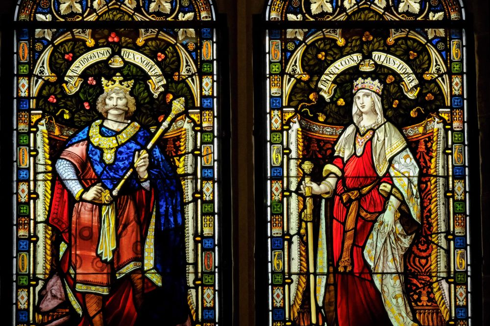 Olaf and thyra window