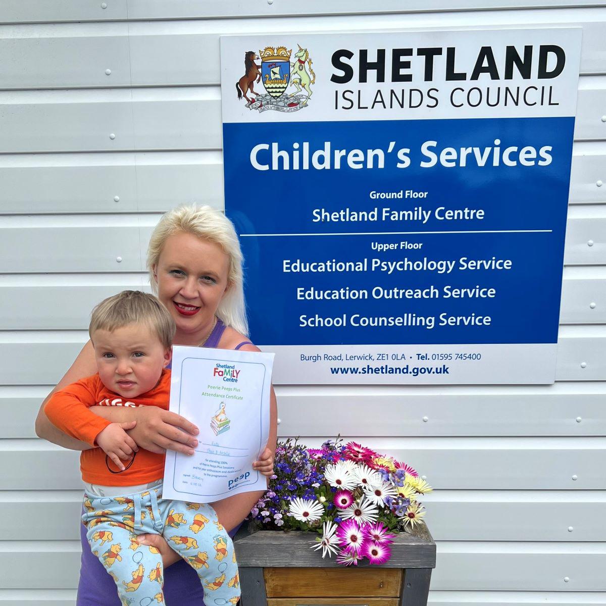 kate hall and archie - Peerie peeps