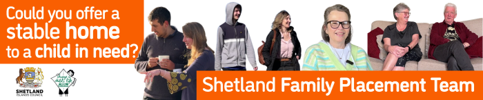 Four Shetland Foster Families