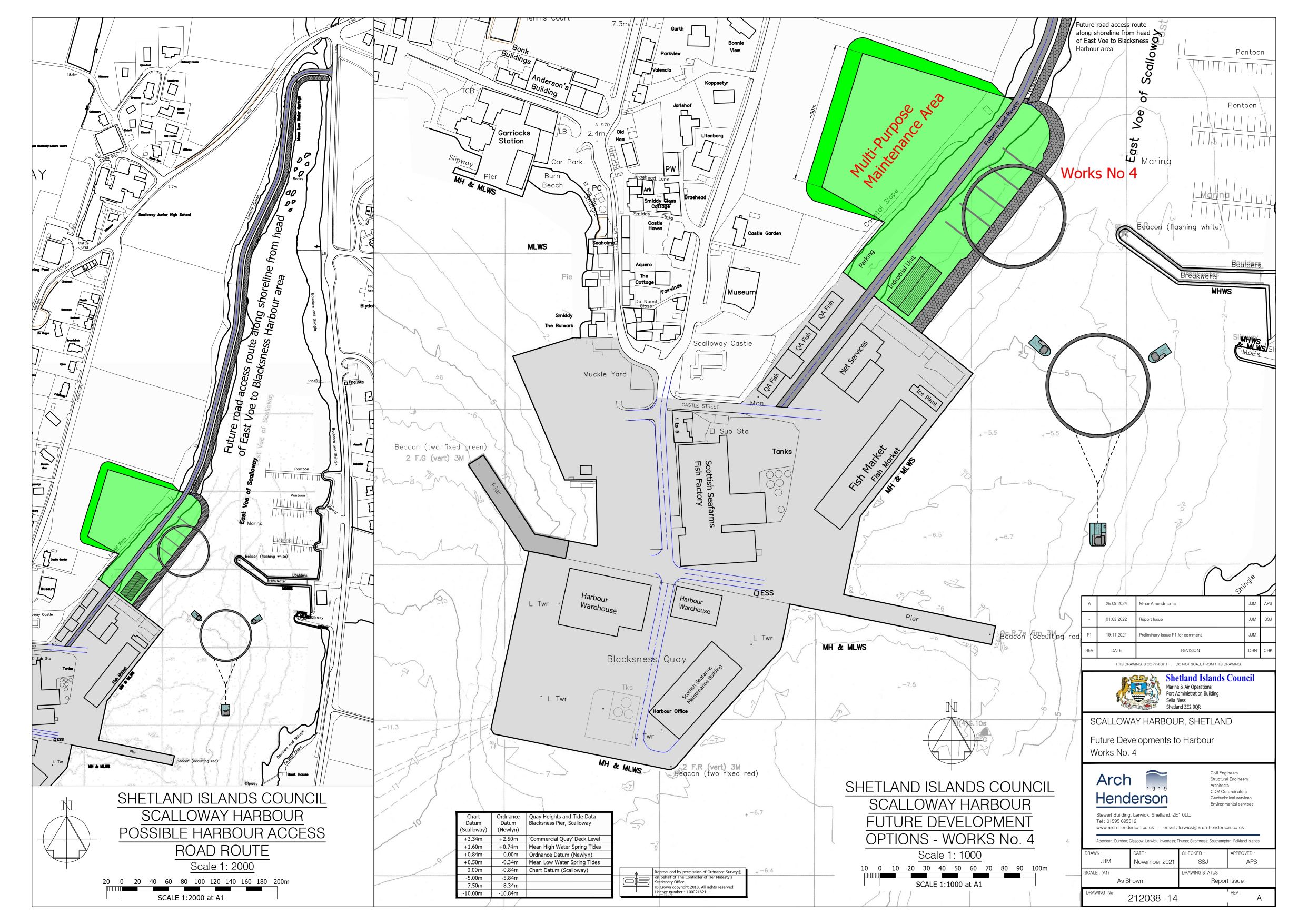 Option Four: Development of Multi-Purpose Maintenance Area