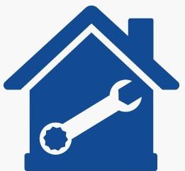 House spanner icon