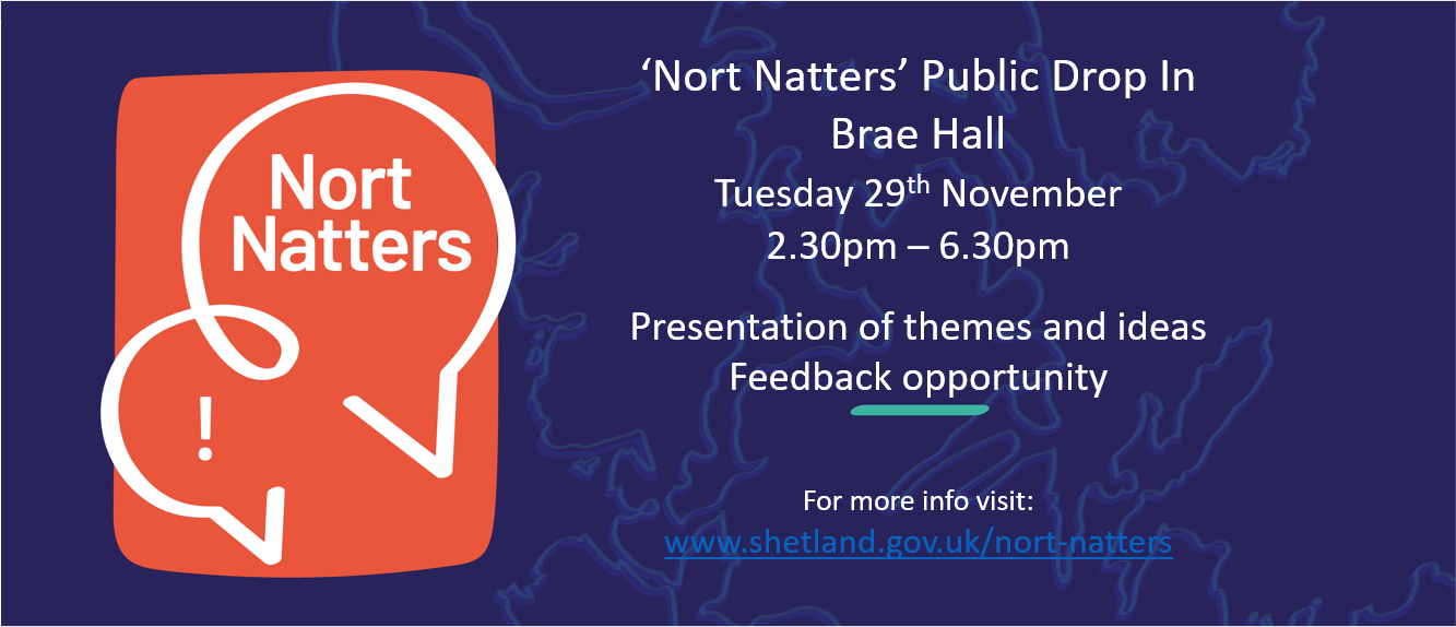 Public drop in Brae hall 29 November 2:30pm - 6:30pm