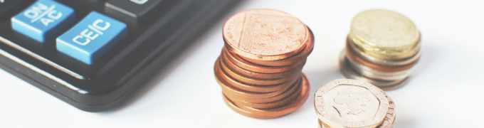 Money and calculator