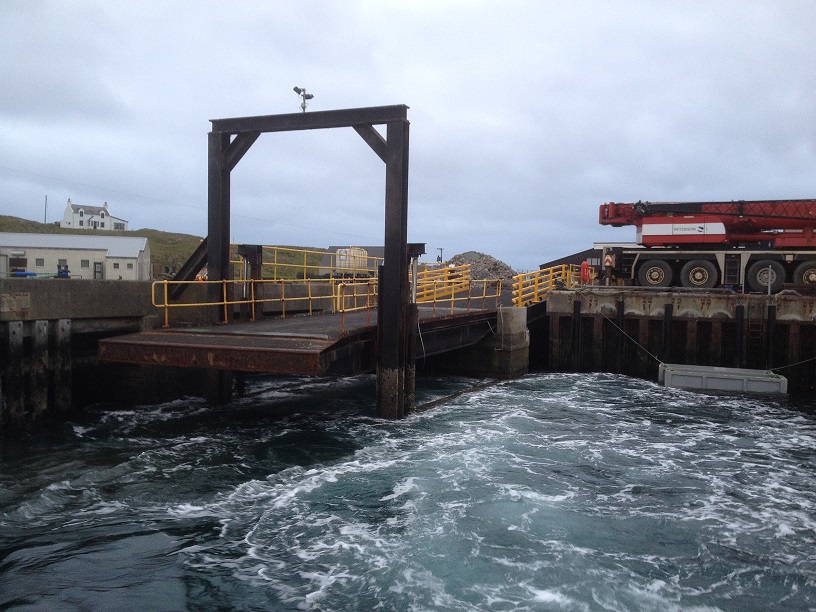 Shetland Islands Council is pleased to announce that the Skerries linkspan will re-open to vehicles on Friday 23rd October